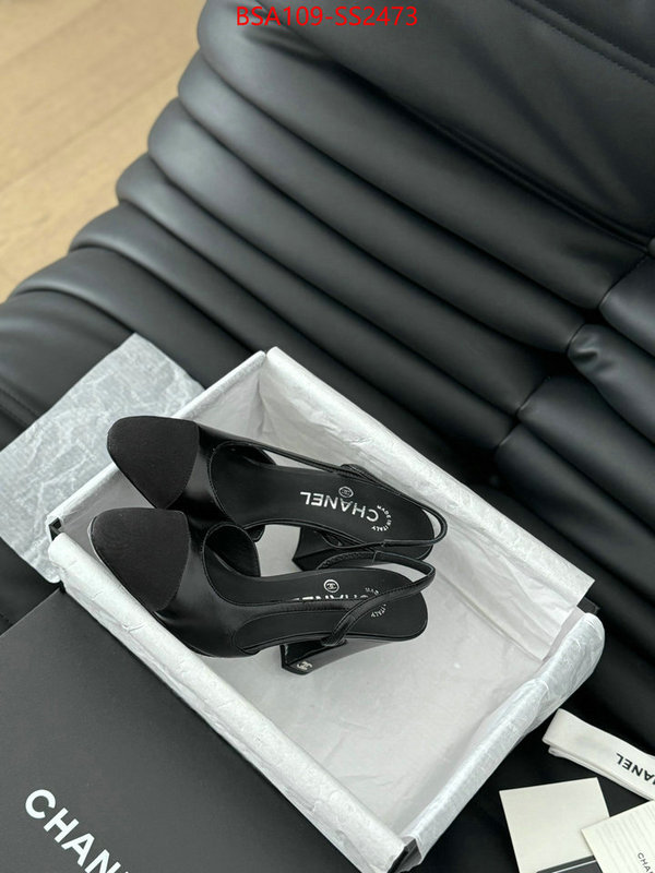 Women Shoes-Chanel high quality 1:1 replica ID: SS2473 $: 109USD