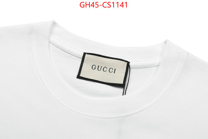 Clothing-Gucci top quality designer replica ID: CS1141 $: 45USD