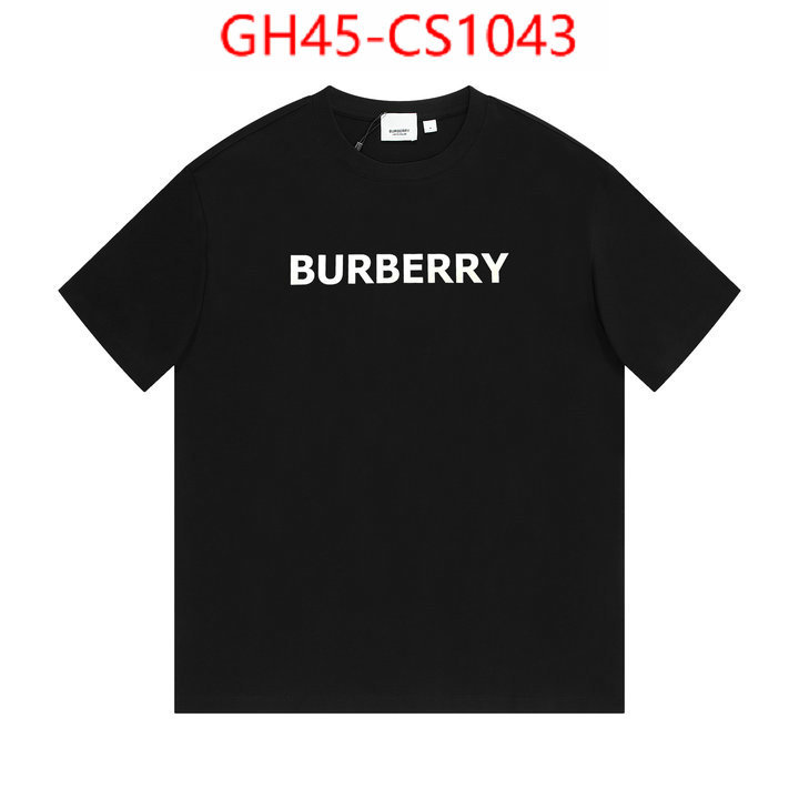 Clothing-Burberry fashion designer ID: CS1043 $: 45USD