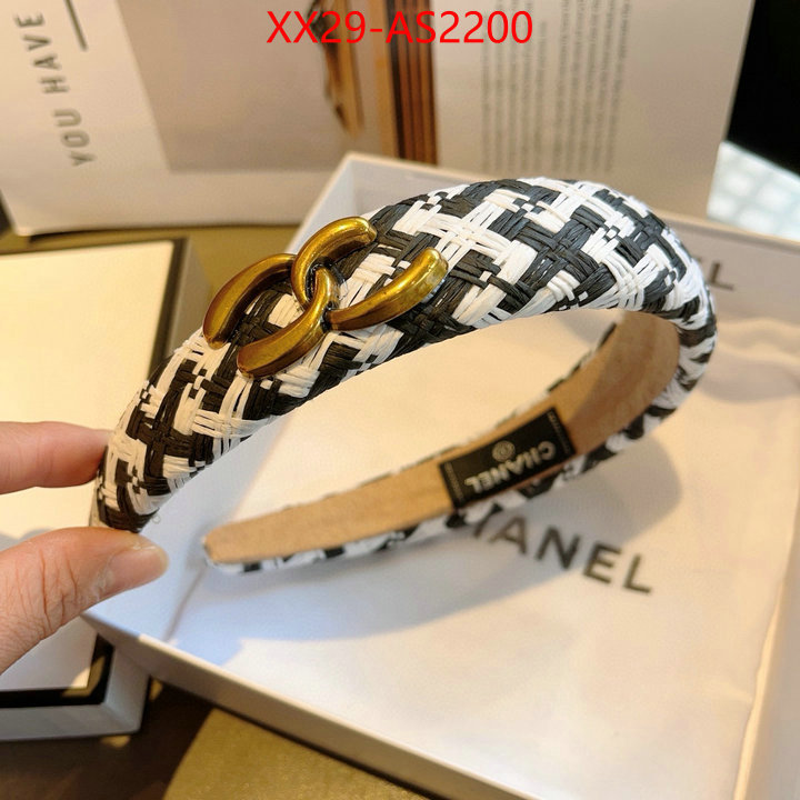 Hair band-Chanel buy 1:1 ID: AS2200 $: 29USD