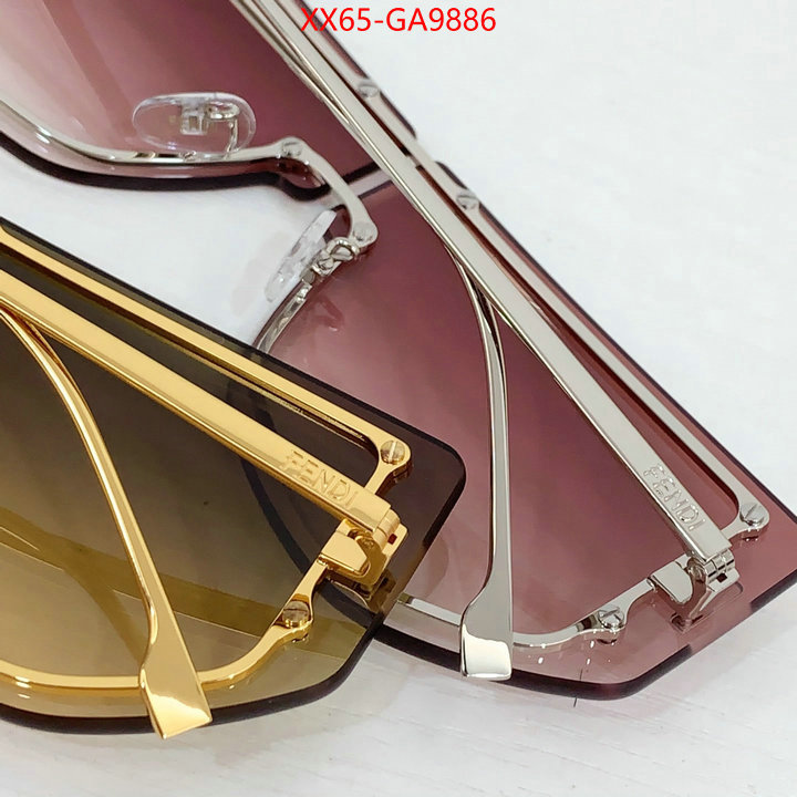 Glasses-Fendi replica 1:1 high quality ID: GA9886 $: 65USD