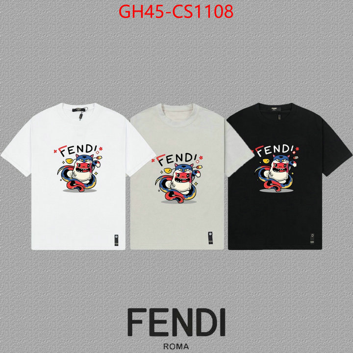 Clothing-Fendi replica ID: CS1108 $: 45USD