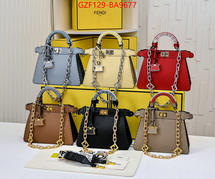 Fendi Bags(4A)-Peekaboo only sell high-quality ID: BA9677 $: 129USD,