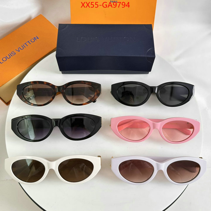 Glasses-LV buy high-quality fake ID: GA9794 $: 55USD