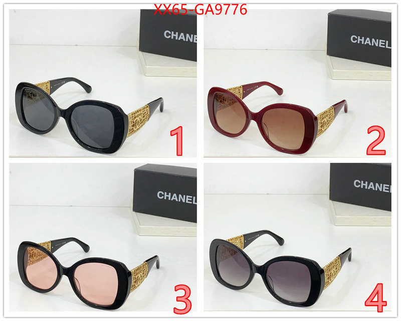 Glasses-Chanel exclusive cheap ID: GA9776 $: 65USD