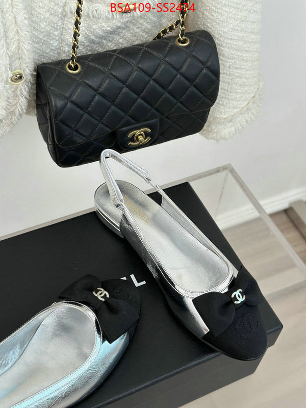 Women Shoes-Chanel brand designer replica ID: SS2474 $: 109USD