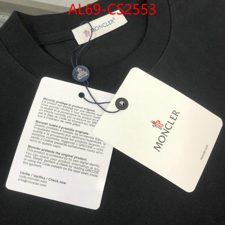 Clothing-Moncler best quality fake ID: CS2553 $: 69USD