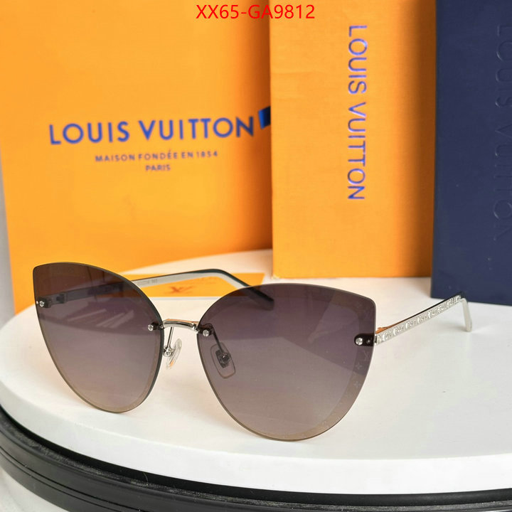 Glasses-LV fake cheap best online ID: GA9812 $: 65USD