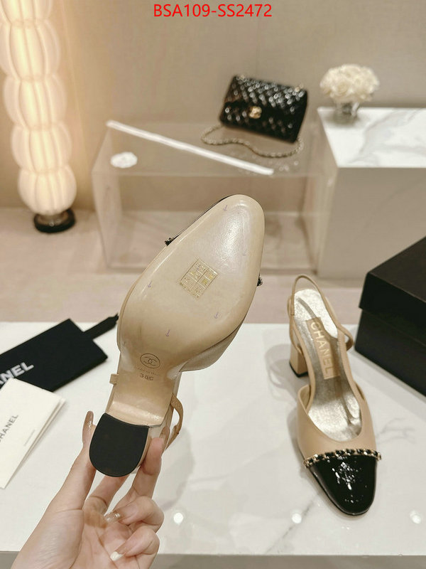 Women Shoes-Chanel designer wholesale replica ID: SS2472 $: 109USD