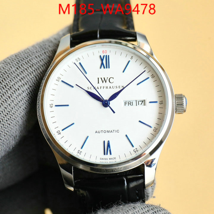 Watch(4A)-IWC luxury cheap ID: WA9478 $: 185USD