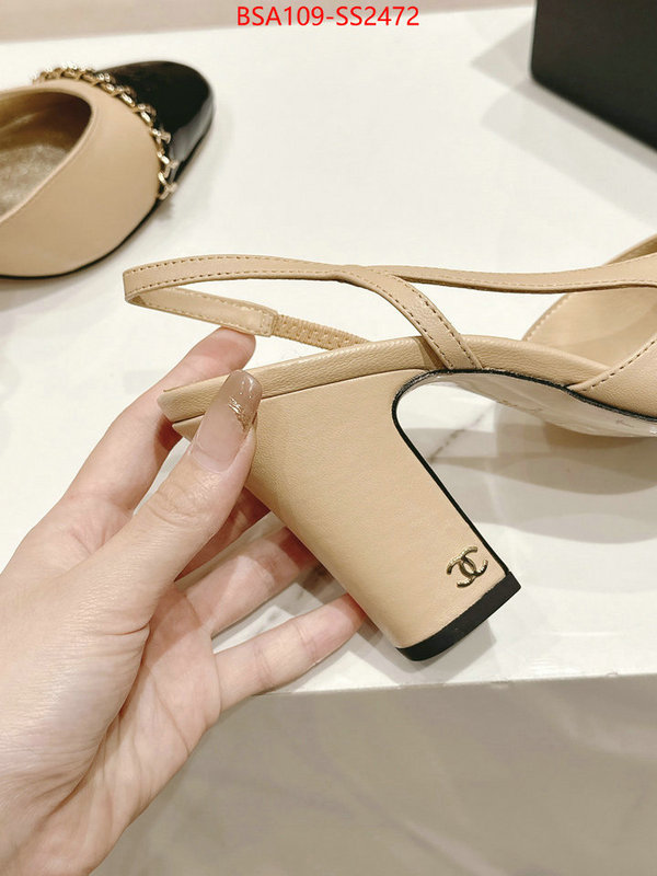 Women Shoes-Chanel designer wholesale replica ID: SS2472 $: 109USD