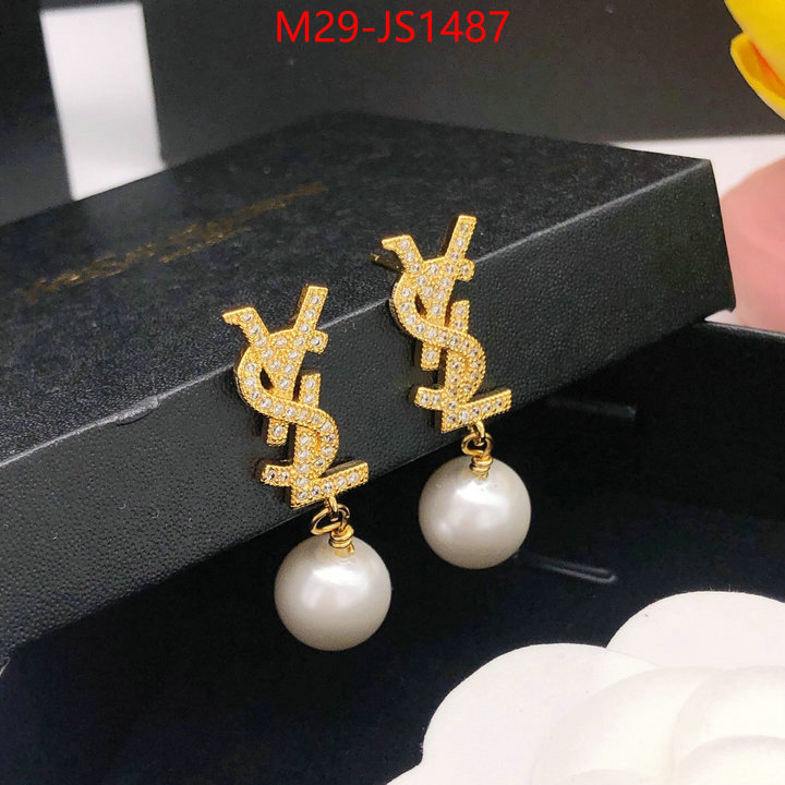 Jewelry-YSL best quality fake ID: JS1487 $: 29USD