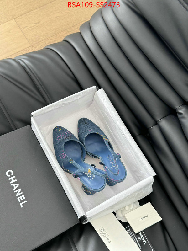 Women Shoes-Chanel high quality 1:1 replica ID: SS2473 $: 109USD