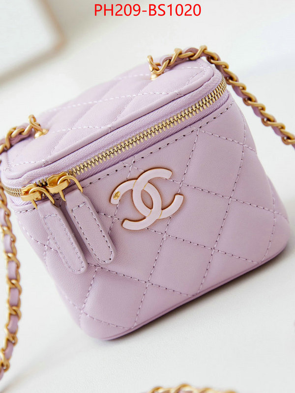 Chanel Bags(TOP)-Vanity best fake ID: BS1020 $: 209USD,