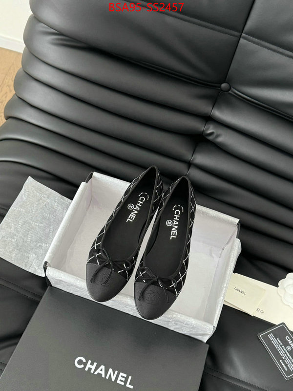 Women Shoes-Chanel buy 2024 replica ID: SS2457 $: 95USD