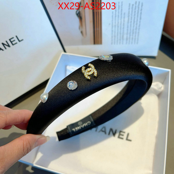 Hair band-Chanel new ID: AS2203 $: 29USD