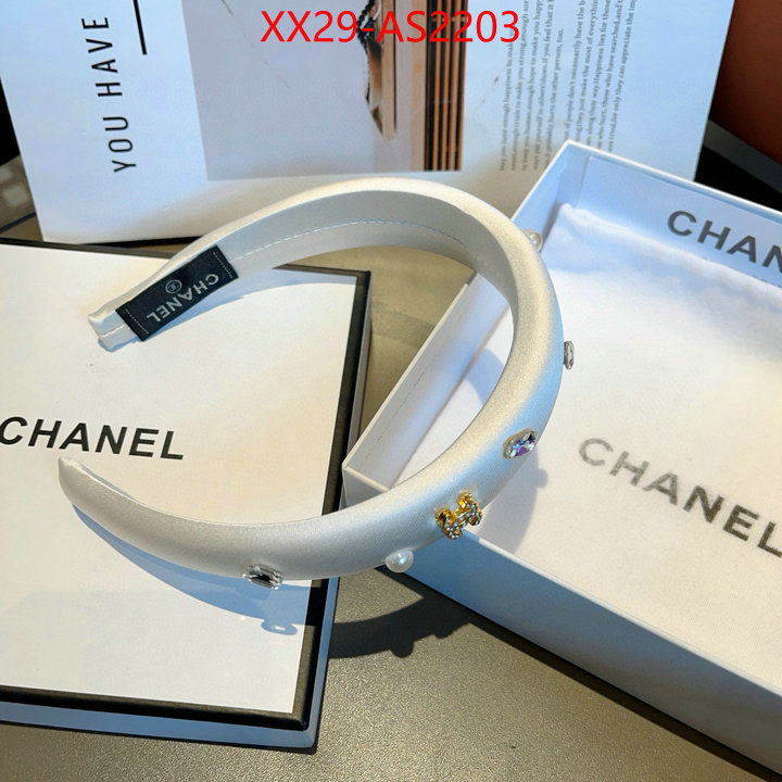 Hair band-Chanel new ID: AS2203 $: 29USD