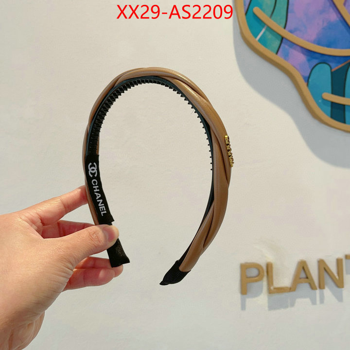 Hair band-Chanel cheap wholesale ID: AS2209 $: 29USD