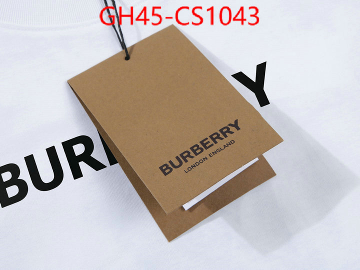 Clothing-Burberry fashion designer ID: CS1043 $: 45USD