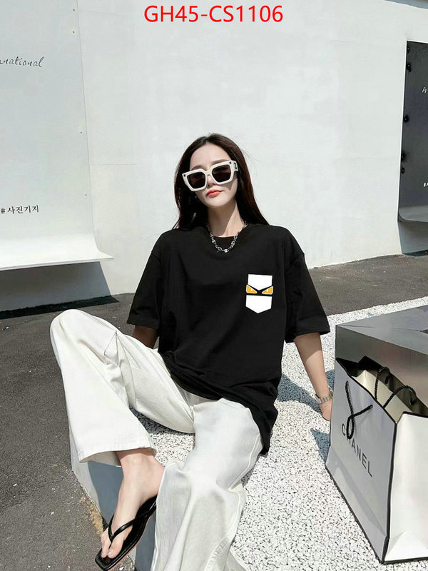 Clothing-Fendi we provide top cheap aaaaa ID: CS1106 $: 45USD