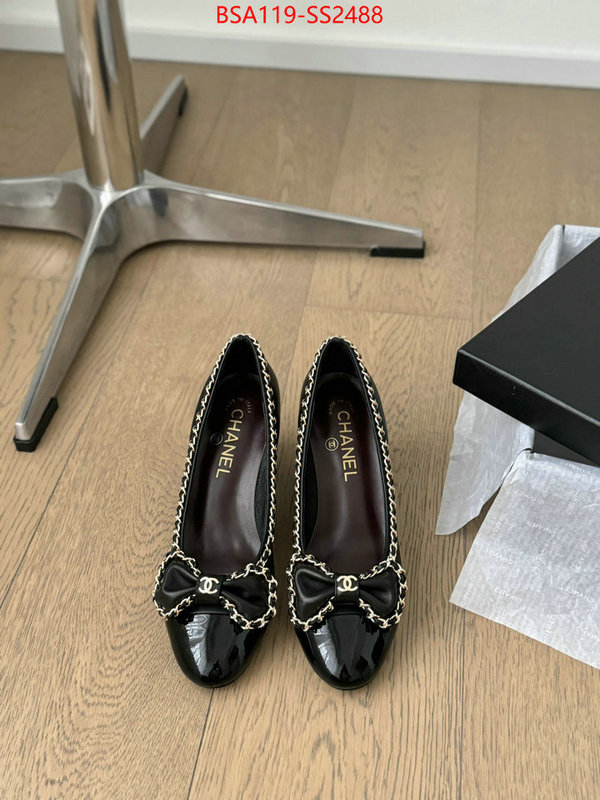 Women Shoes-Chanel top 1:1 replica ID: SS2488 $: 119USD