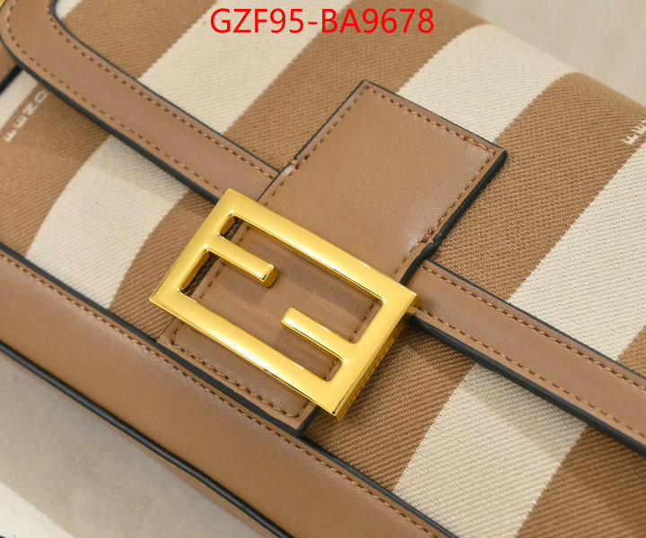 Fendi Bags(4A)-Baguette- aaaaa quality replica ID: BA9678 $: 95USD,