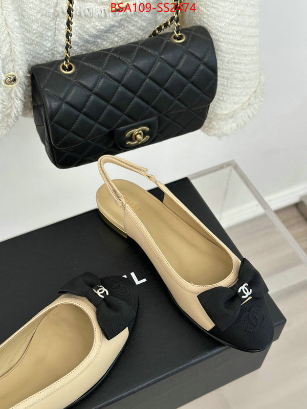 Women Shoes-Chanel brand designer replica ID: SS2474 $: 109USD