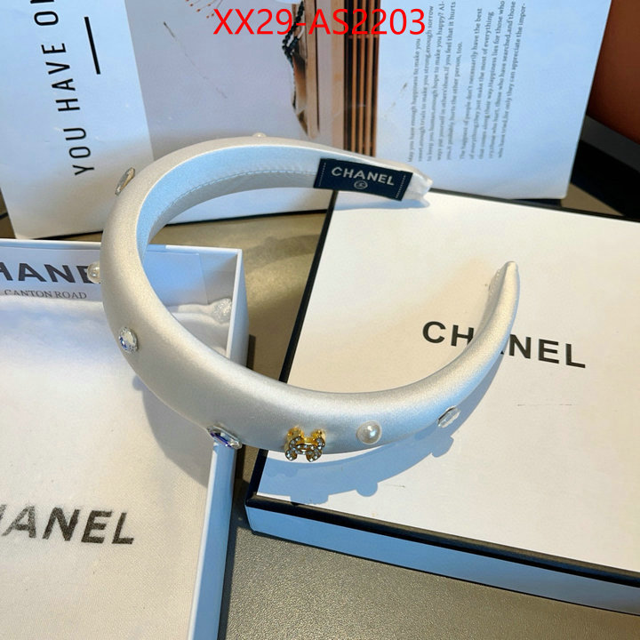 Hair band-Chanel new ID: AS2203 $: 29USD