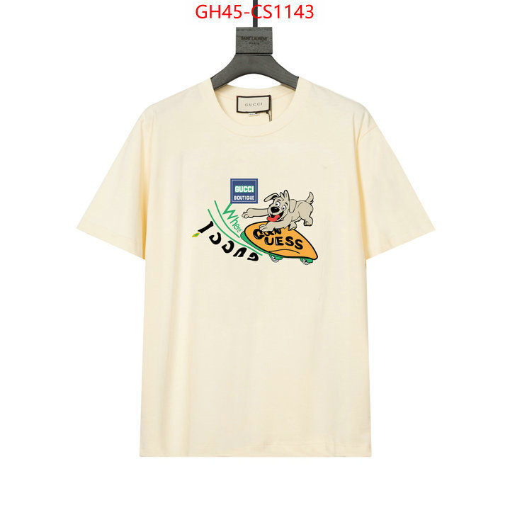 Clothing-Gucci online ID: CS1143 $: 45USD