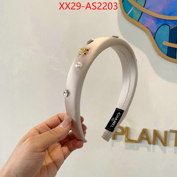 Hair band-Chanel new ID: AS2203 $: 29USD