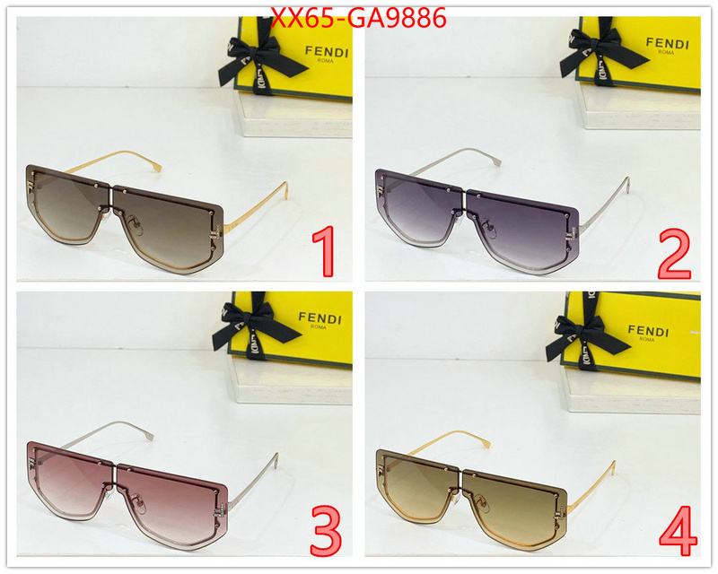 Glasses-Fendi replica 1:1 high quality ID: GA9886 $: 65USD