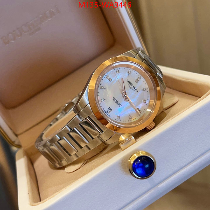 Watch(4A)-Longines luxury fashion replica designers ID: WA9446 $: 135USD