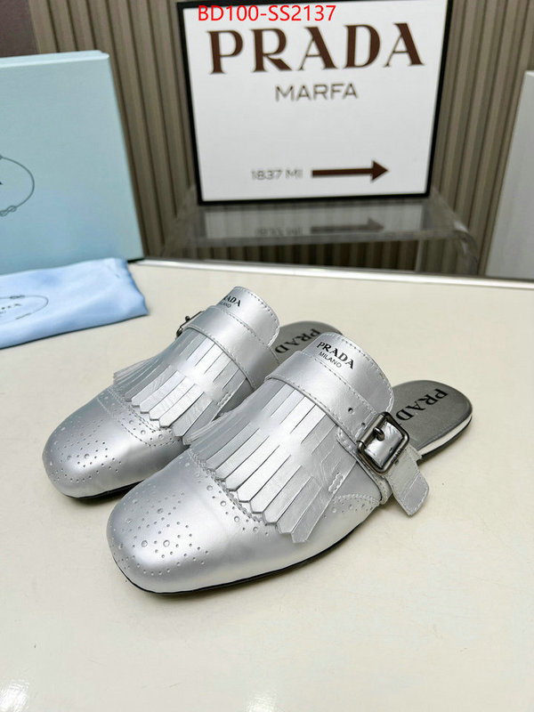 Women Shoes-Prada high quality aaaaa replica ID: SS2137 $: 100USD