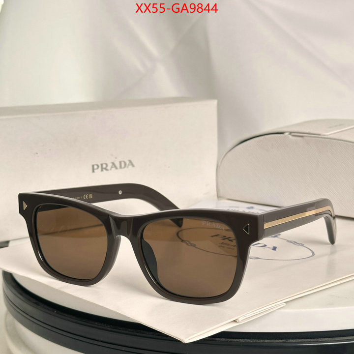 Glasses-Prada what is a counter quality ID: GA9844 $: 55USD