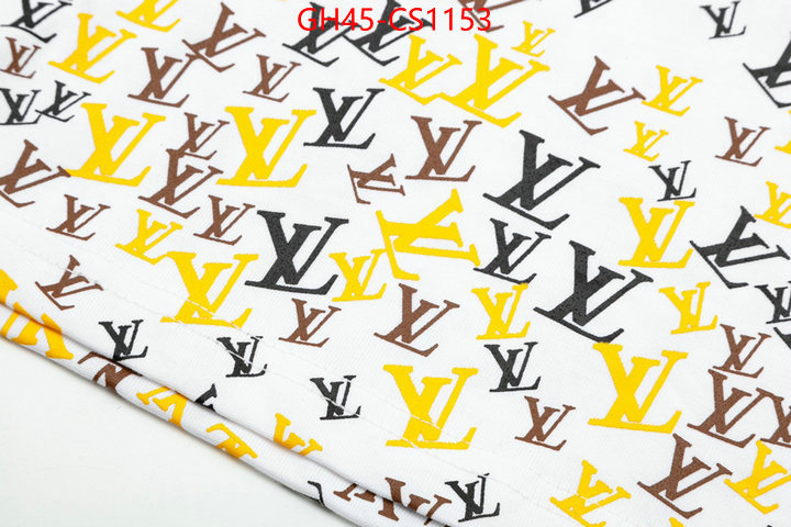 Clothing-LV shop designer replica ID: CS1153 $: 45USD