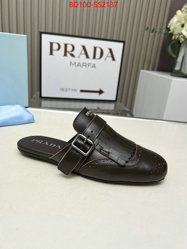 Women Shoes-Prada high quality aaaaa replica ID: SS2137 $: 100USD