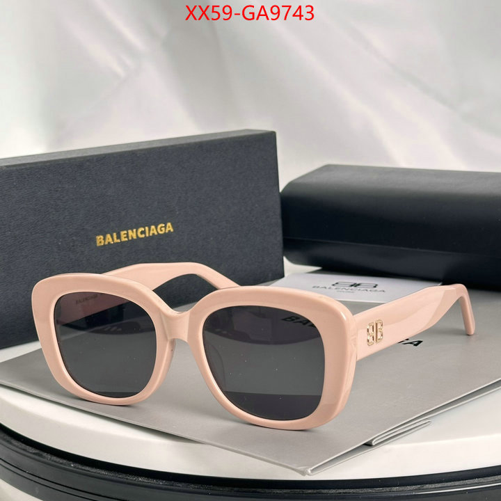 Glasses-Balenciaga highest product quality ID: GA9743 $: 59USD