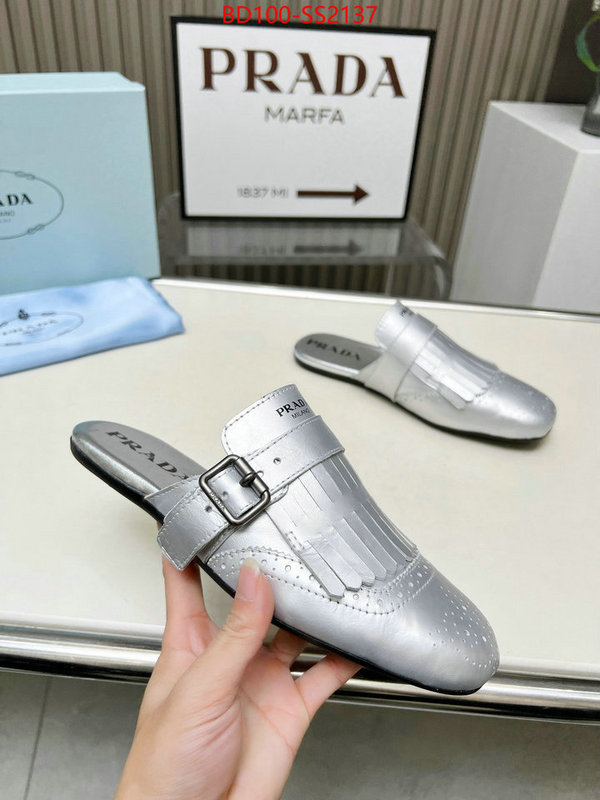 Women Shoes-Prada high quality aaaaa replica ID: SS2137 $: 100USD