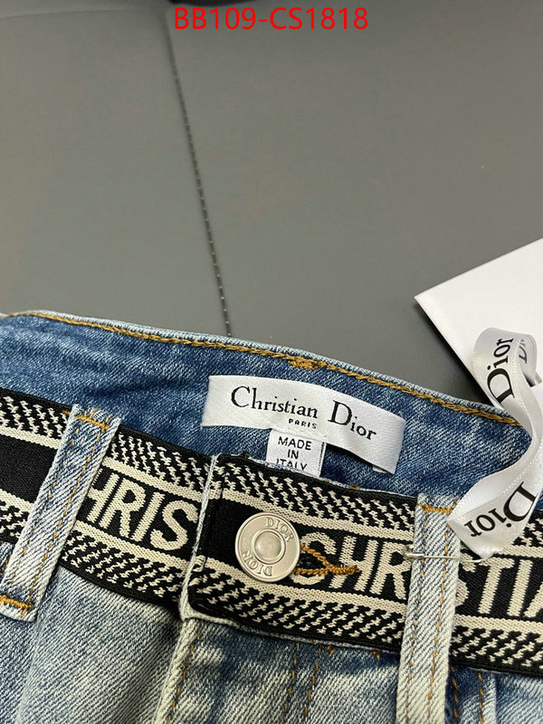 Clothing-Dior designer replica ID: CS1818 $: 109USD