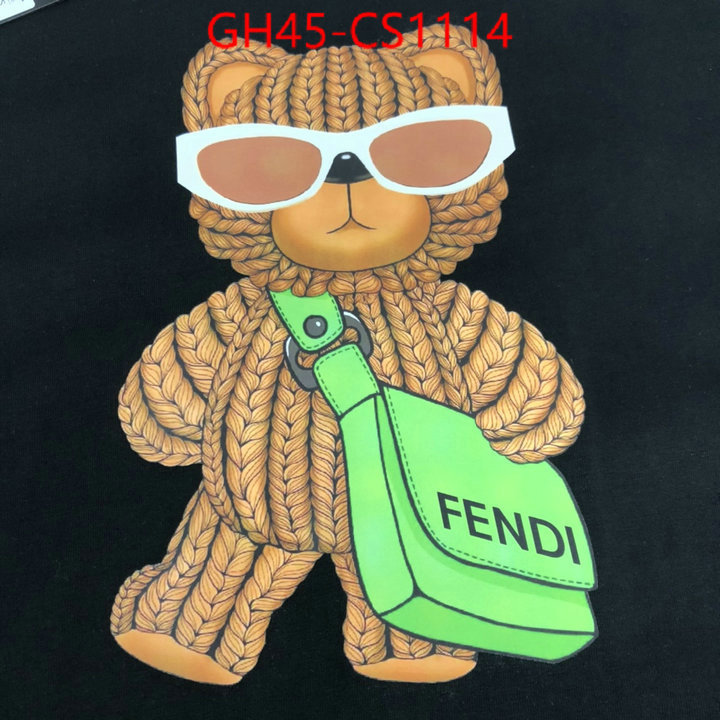 Clothing-Fendi wholesale 2024 replica ID: CS1114 $: 45USD