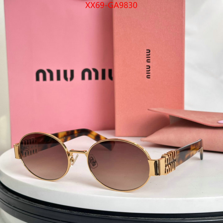 Glasses-Miu Miu for sale online ID: GA9830 $: 69USD