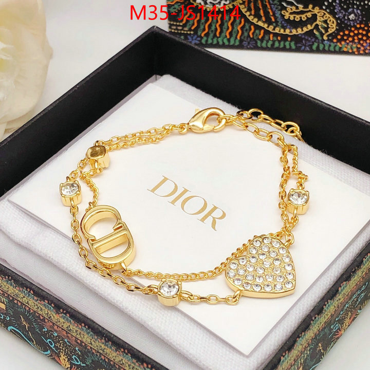 Jewelry-Dior how to buy replica shop ID: JS1414 $: 35USD
