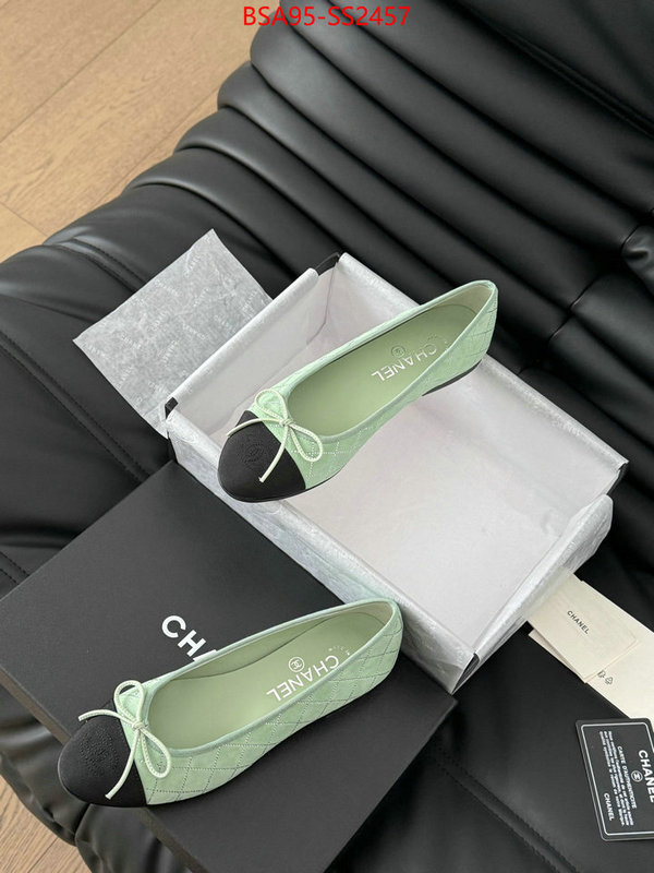 Women Shoes-Chanel buy 2024 replica ID: SS2457 $: 95USD