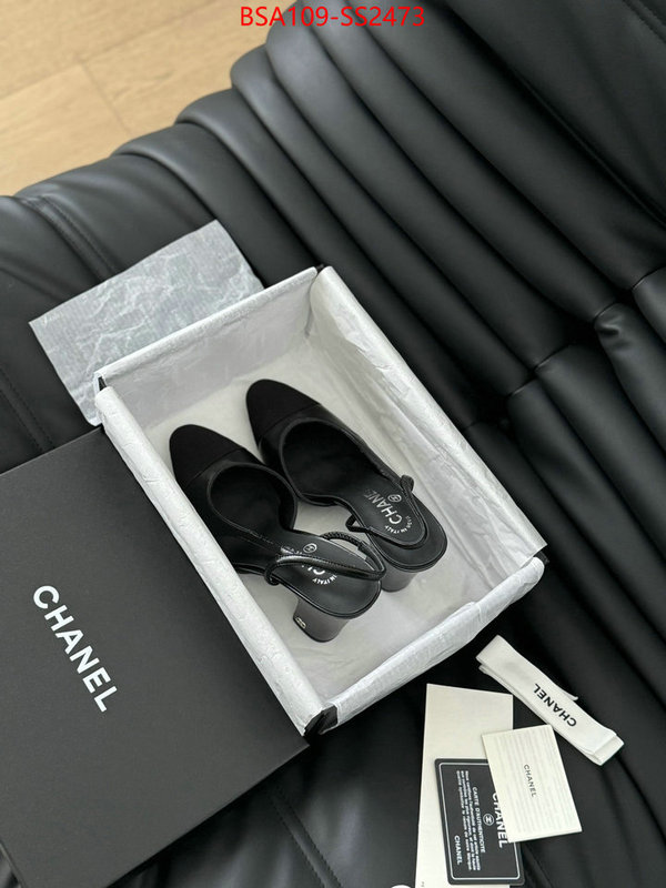 Women Shoes-Chanel high quality 1:1 replica ID: SS2473 $: 109USD