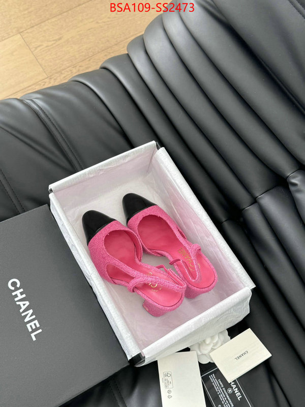 Women Shoes-Chanel high quality 1:1 replica ID: SS2473 $: 109USD