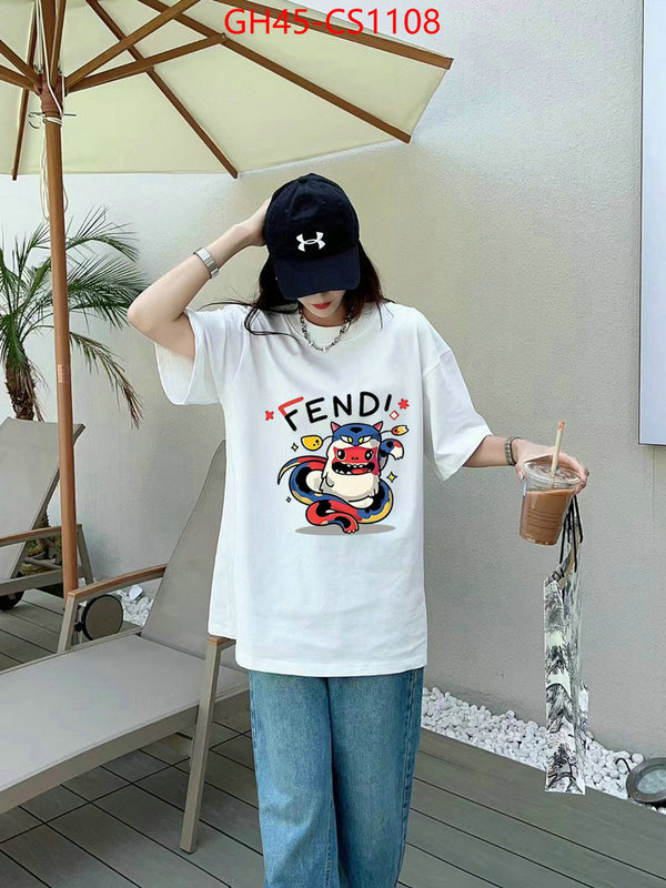 Clothing-Fendi replica ID: CS1108 $: 45USD