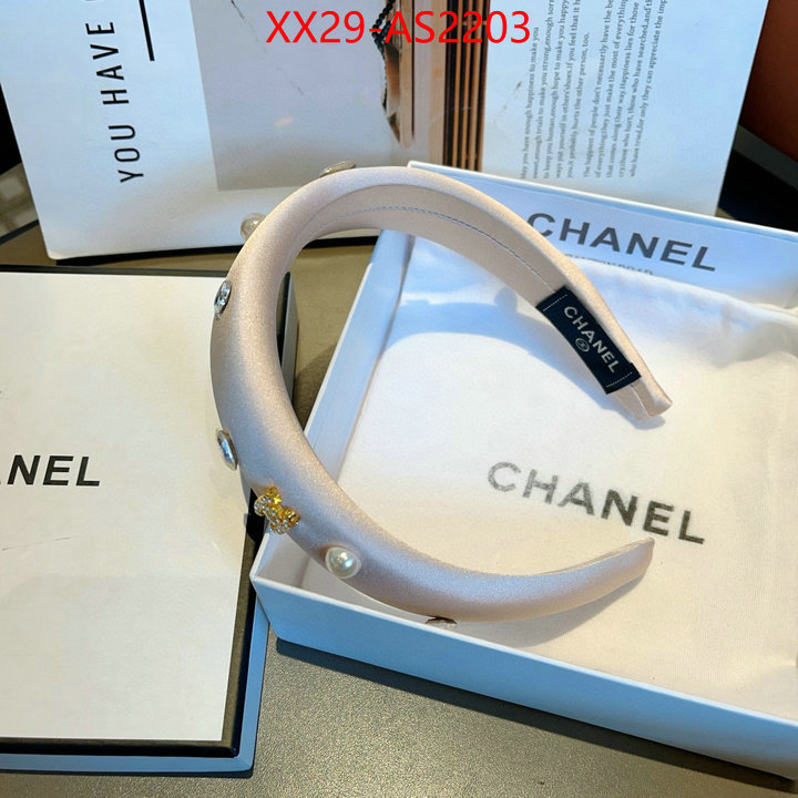 Hair band-Chanel new ID: AS2203 $: 29USD