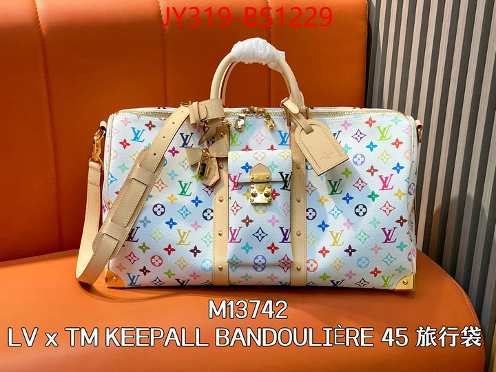 LV Bags(TOP)-Keepall BandouliRe 45-50- wholesale replica shop ID: BS1229 $: 319USD,