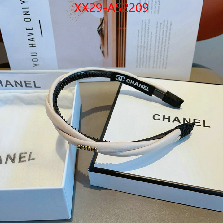 Hair band-Chanel cheap wholesale ID: AS2209 $: 29USD