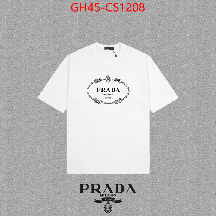 Clothing-Prada 7 star quality designer replica ID: CS1208 $: 45USD